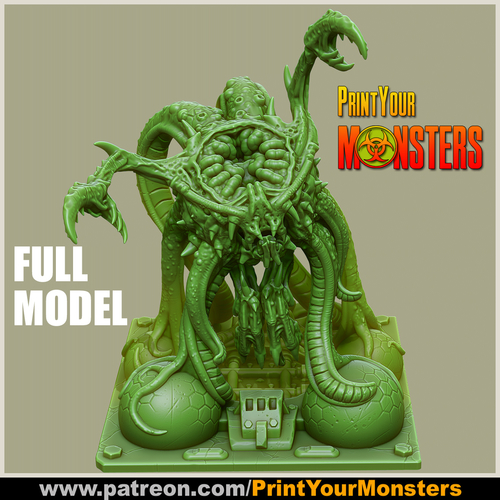 TENTACLE MONSTER 3D Print 256139