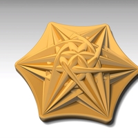 Small Hexstar 3D Printing 25614