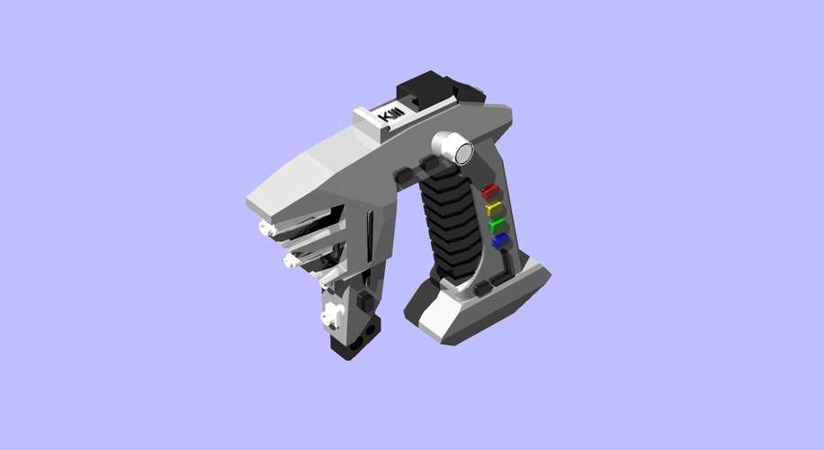 Space 1999 Assault Laser Gun 3D Print 256157