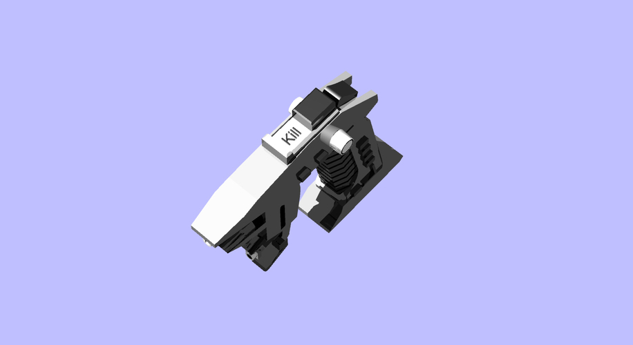 Space 1999 Assault Laser Gun 3D Print 256158