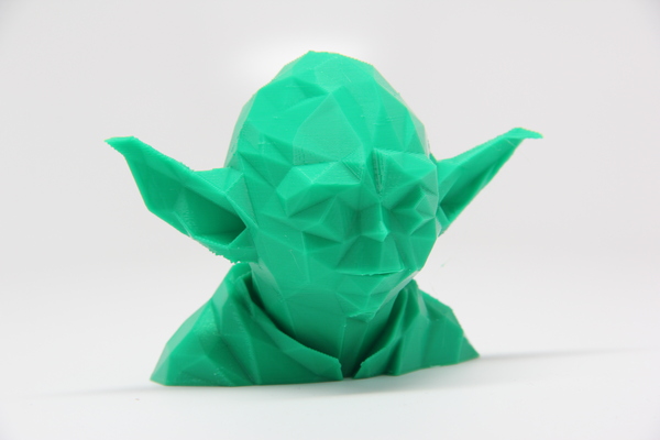 Medium Low Poly Yoda 3D Printing 25616