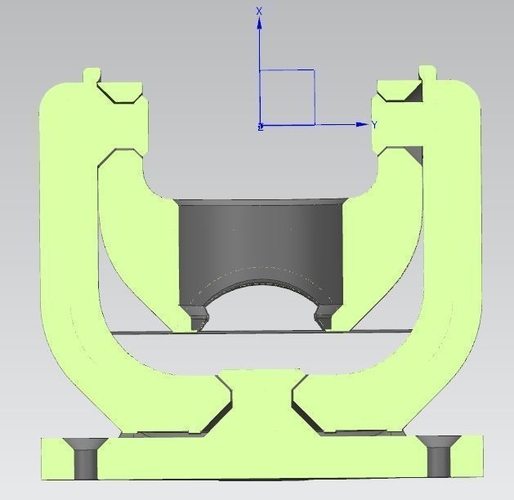 2 Axis Gimbal for Directional Lighting 3D Print 256179