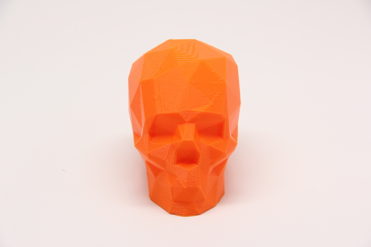 Low Poly Skull 3D Print 25618