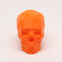 Small Low Poly Skull 3D Printing 25618