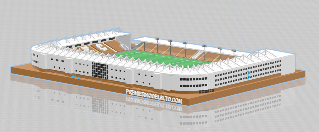 Blackpool FC - Bloomfield Road 3D Print 256273