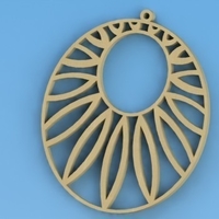 Small earings 3D Printing 256297