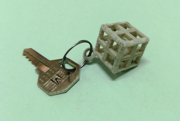 Cube keychain 3D Print 256305