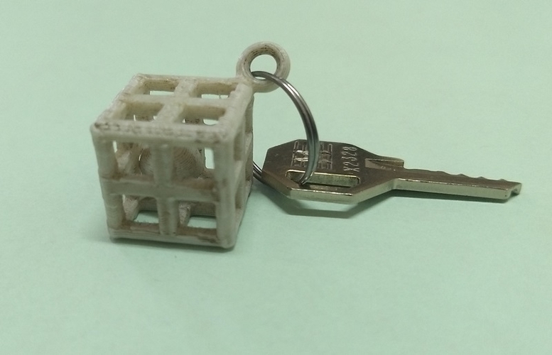 Cube keychain 3D Print 256306