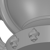 vase amphora cup vessel v03 for 3d-print or cnc - Thumbnail 1