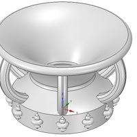 vase amphora cup vessel v03 for 3d-print or cnc - Thumbnail 2