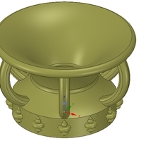 vase amphora cup vessel v03 for 3d-print or cnc - Thumbnail 4