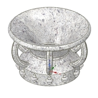 vase amphora cup vessel v03 for 3d-print or cnc - Thumbnail 10