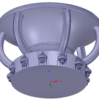 vase amphora cup vessel v03 for 3d-print or cnc - Thumbnail 13