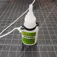 Small Super Glue Lock 3D Printing 256388