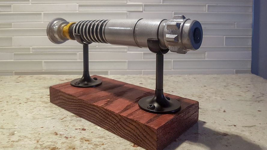 3d printed luke skywalker lightsaber