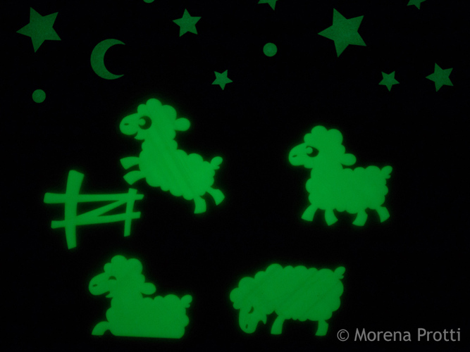 Good Night Sheep- glow in the dark