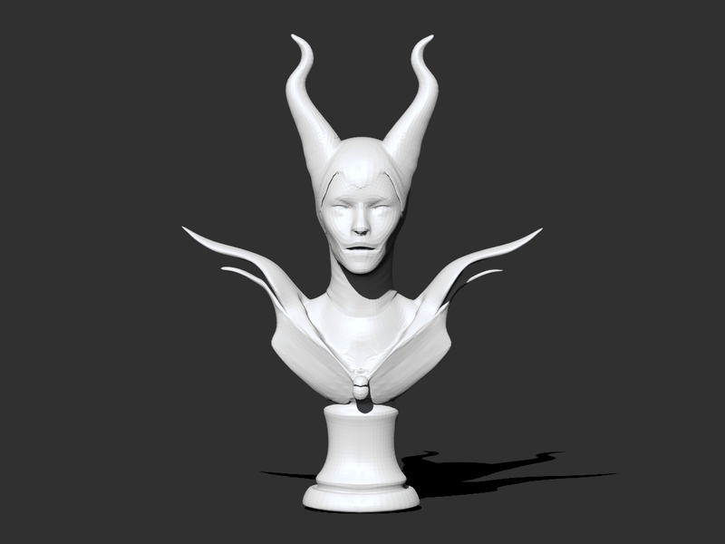 Maleficent Necklaces Holder