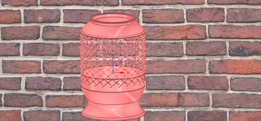 vase cup vessel v04 for 3d-print or cnc 3D Print 256444
