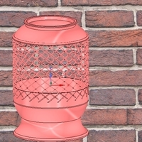 vase cup vessel v04 for 3d-print or cnc - Thumbnail 2