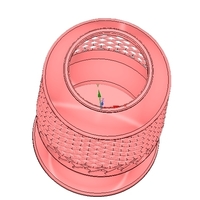 vase cup vessel v04 for 3d-print or cnc - Thumbnail 3