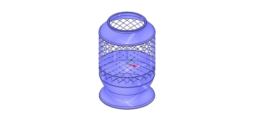 vase cup vessel v04 for 3d-print or cnc 3D Print 256447