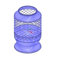 vase cup vessel v04 for 3d-print or cnc - Thumbnail 5
