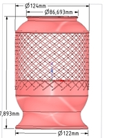 vase cup vessel v04 for 3d-print or cnc - Thumbnail 9
