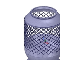 vase cup vessel v04 for 3d-print or cnc - Thumbnail 10