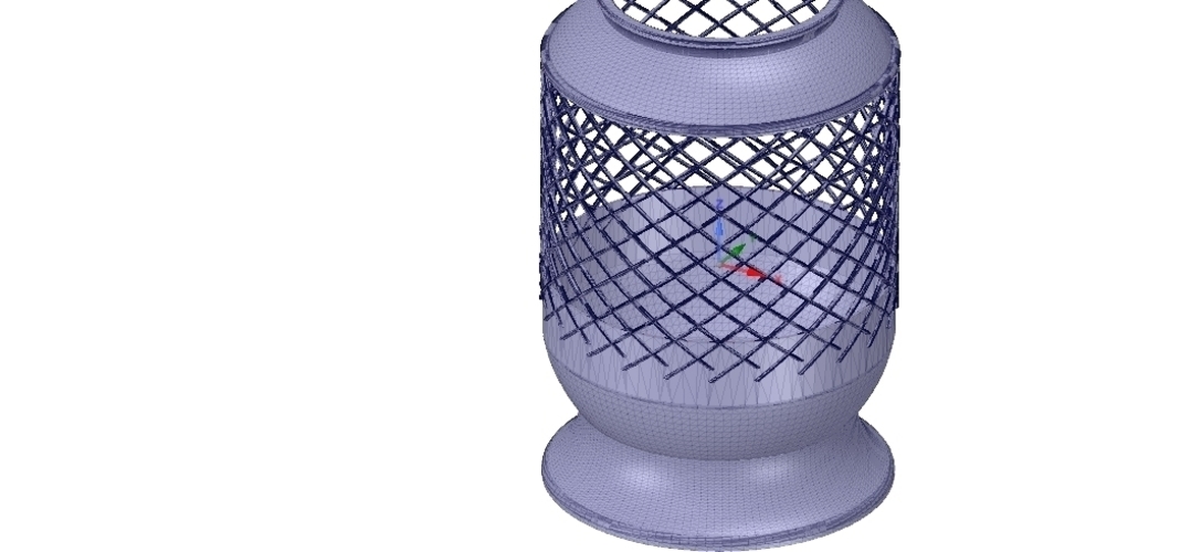 vase cup vessel v04 for 3d-print or cnc 3D Print 256453