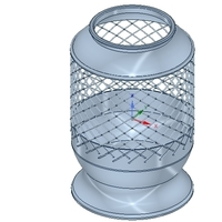 vase cup vessel v04 for 3d-print or cnc - Thumbnail 13