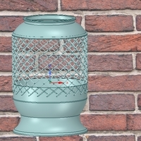 vase cup vessel v04 for 3d-print or cnc - Thumbnail 14