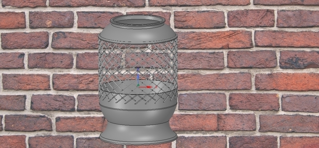 vase cup vessel v04 for 3d-print or cnc 3D Print 256457
