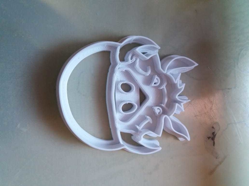Pumba cookies cutter 