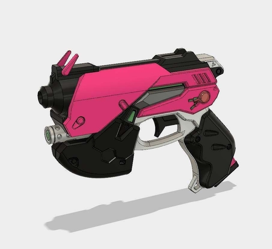 DVA GUN (overwatch) SOLID 3D Print 256571