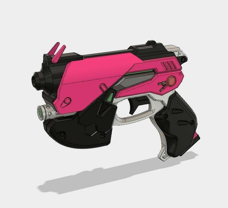 DVA GUN (overwatch) SOLID