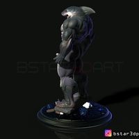 The Shark Man 3d print - Thumbnail 4