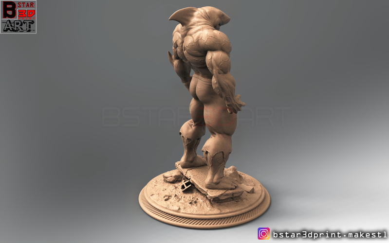 The Shark Man 3d print 3D Print 256582