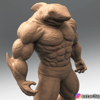 The Shark Man 3d print - Thumbnail 13