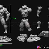 The Shark Man 3d print - Thumbnail 15