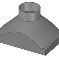 exhaust hood suction nozzle from industrial vacuum cleaner - Thumbnail 2