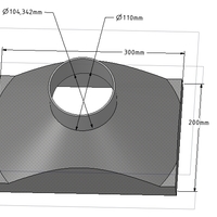 exhaust hood suction nozzle from industrial vacuum cleaner - Thumbnail 8