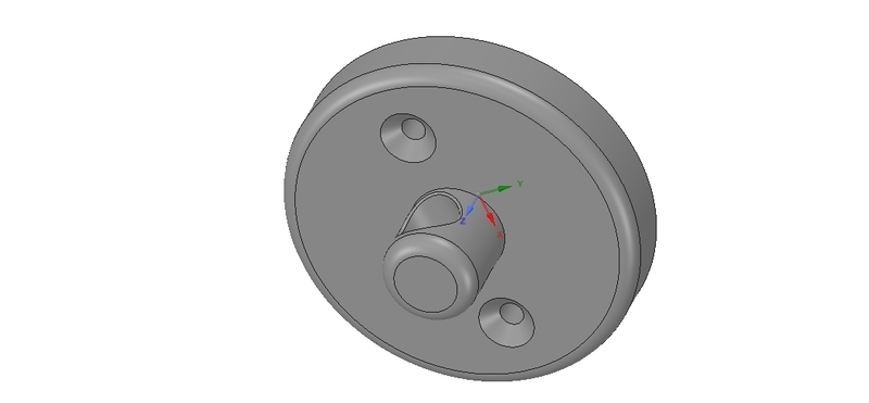 simple wall or ceiling mount wire holder for real 3D print