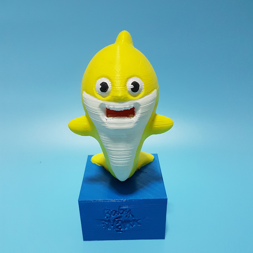 Baby shark coin bank 3D Print 256651