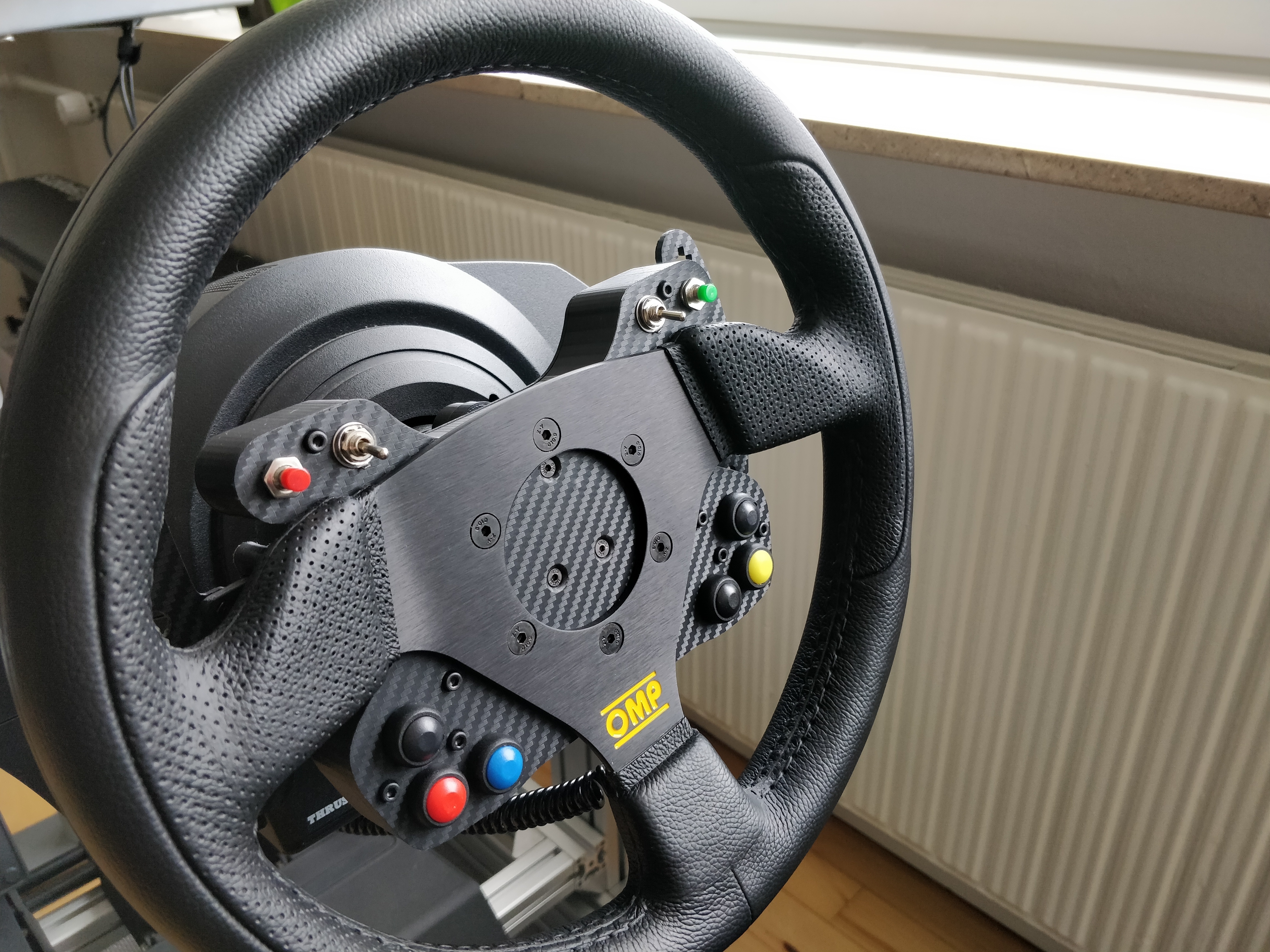 Thrustmaster T300 RS wheel elongated buttons por JozaFF