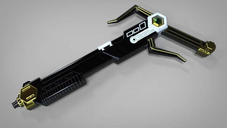 Magna Defender Blaster Power rangers Lost Galaxy 3D print model