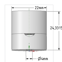 Clamp decorative for external and internal wiring - Thumbnail 4