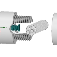 Clamp decorative for external and internal wiring - Thumbnail 11