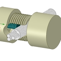Clamp decorative for external and internal wiring - Thumbnail 13