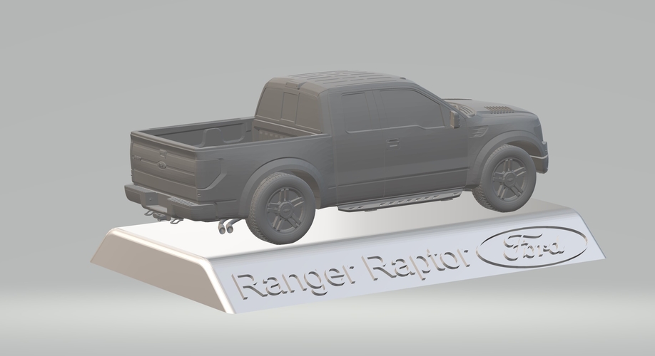 FORD RAPTOR F150 3D MODEL CAR CUSTOM 3D PRINTING STL FILE 3D Print 256702