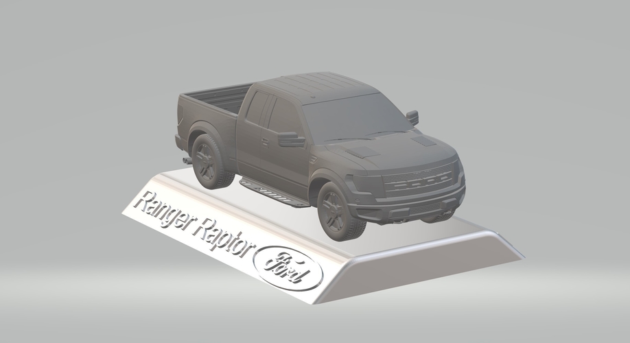 FORD RAPTOR F150 3D MODEL CAR CUSTOM 3D PRINTING STL FILE 3D Print 256703